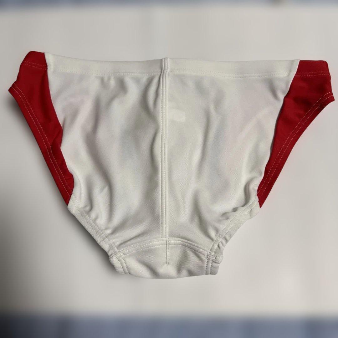 arena 競泳水着 ホワイト/レッド/ブルー 競パン L