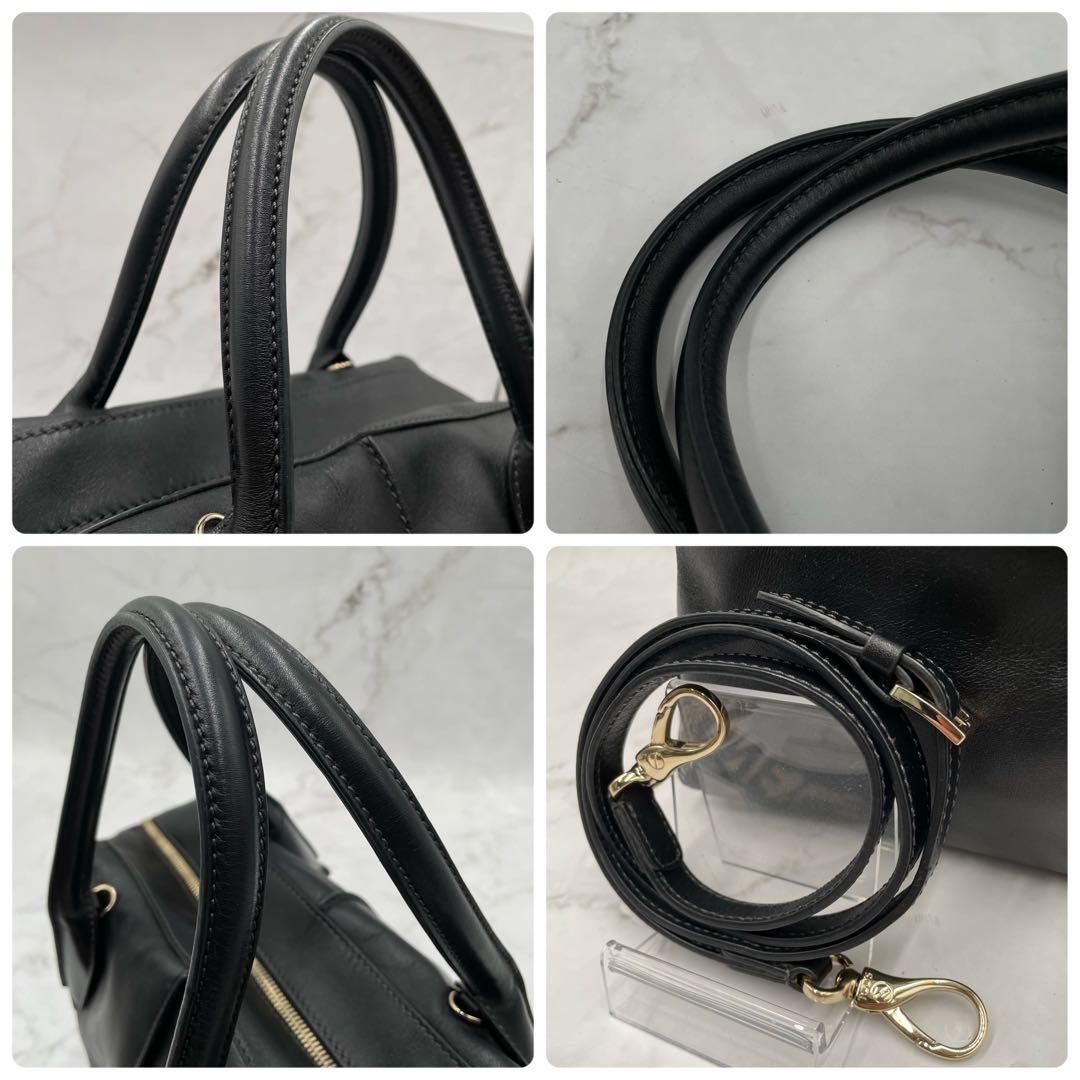 【美品】 トッズ Dスタイリング 2WAY ハンドバッグ ショルダーバッグ