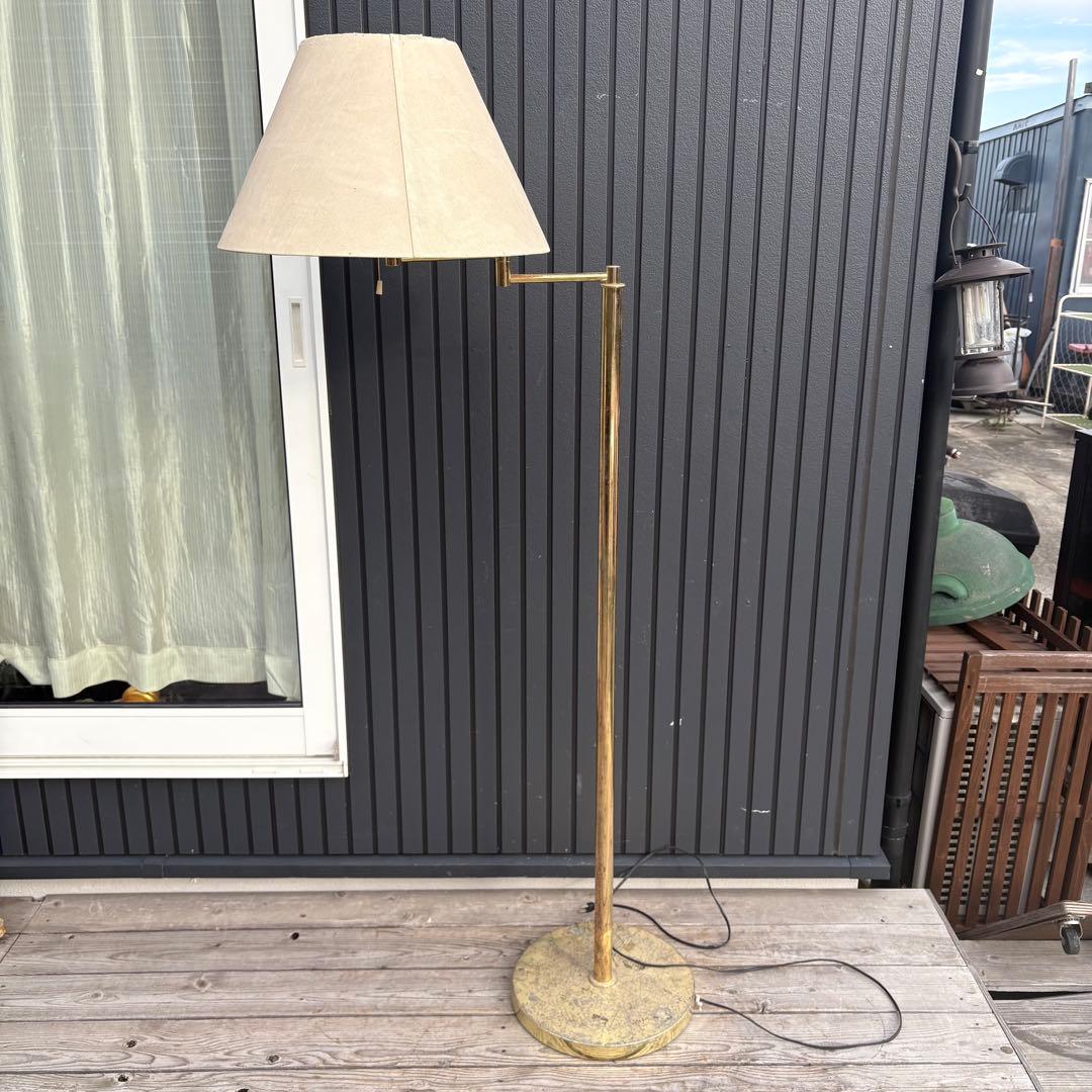 北欧レトロ サワグチ スイングアーム フロアライト フロアスタンド 可動アーム