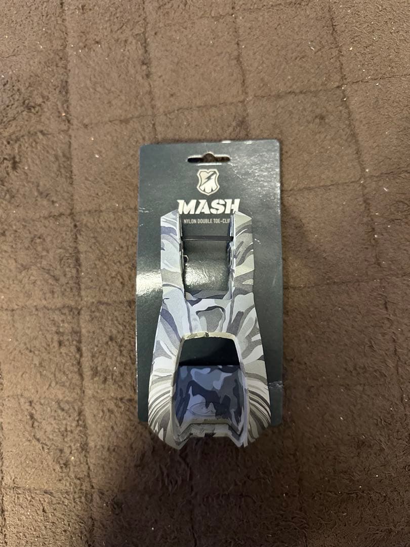 MASH ダブルトークリップ 60mm カモグレー