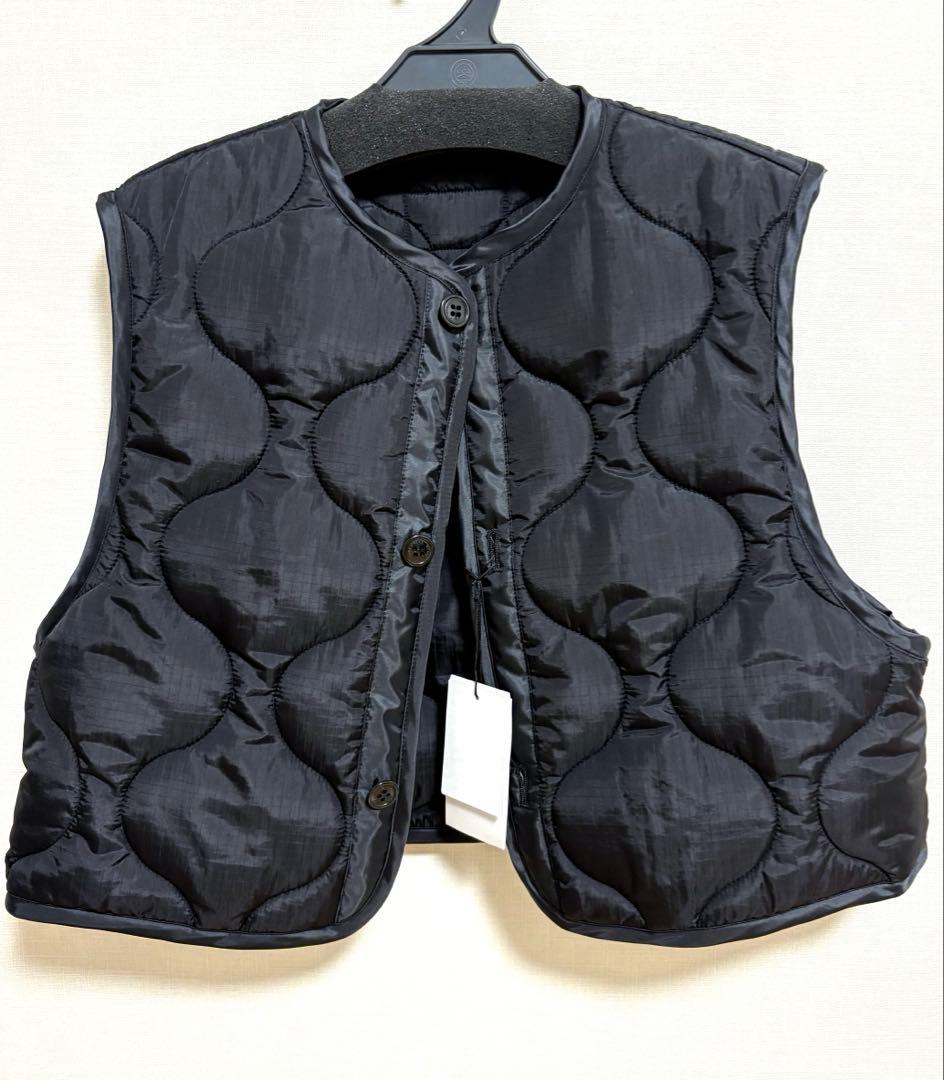 HYKE キルティングベスト　新品　タグ付