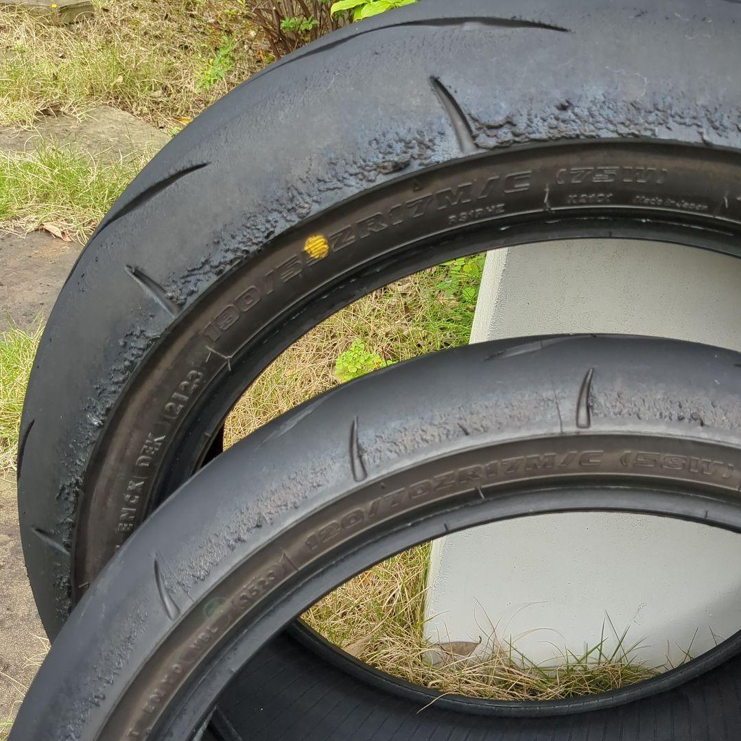 ブリジストンRS11 F 120/70/17 R 190/55/17