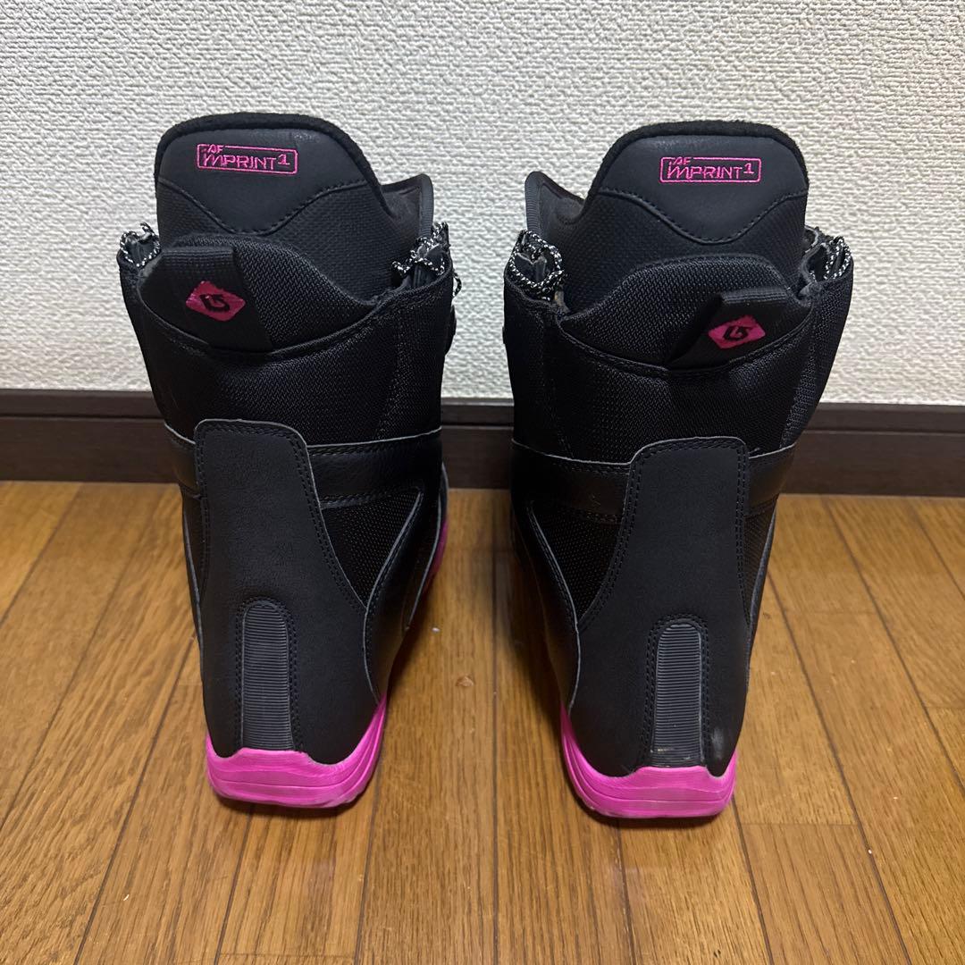 BURTON スノーボードブーツ ブラック/ピンク