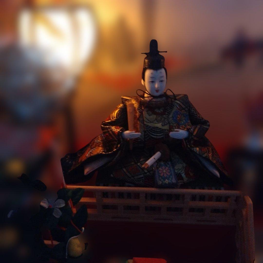 雛人形(硝子ケースいり)
