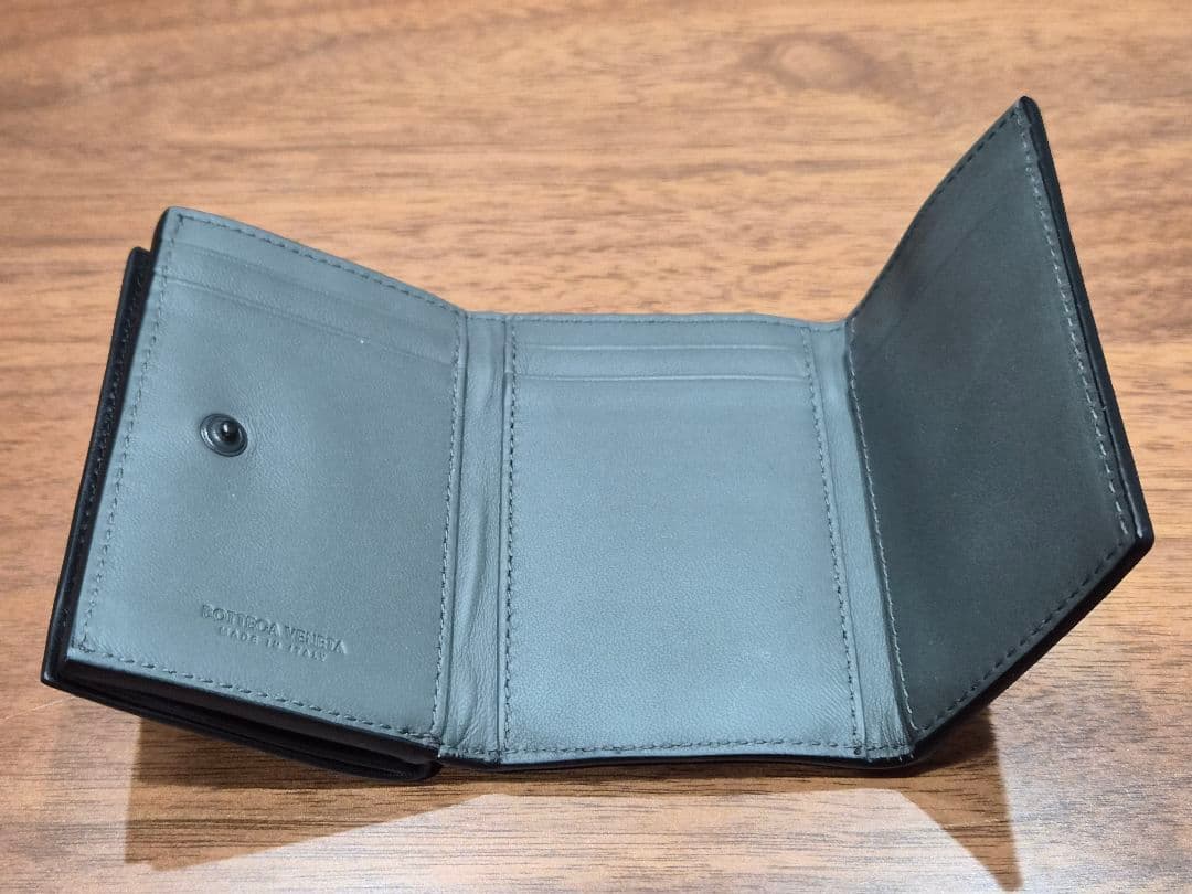 【極美品】ボッテガヴェネタ BOTTEGA VENETA 三つ折り財布 未使用品
