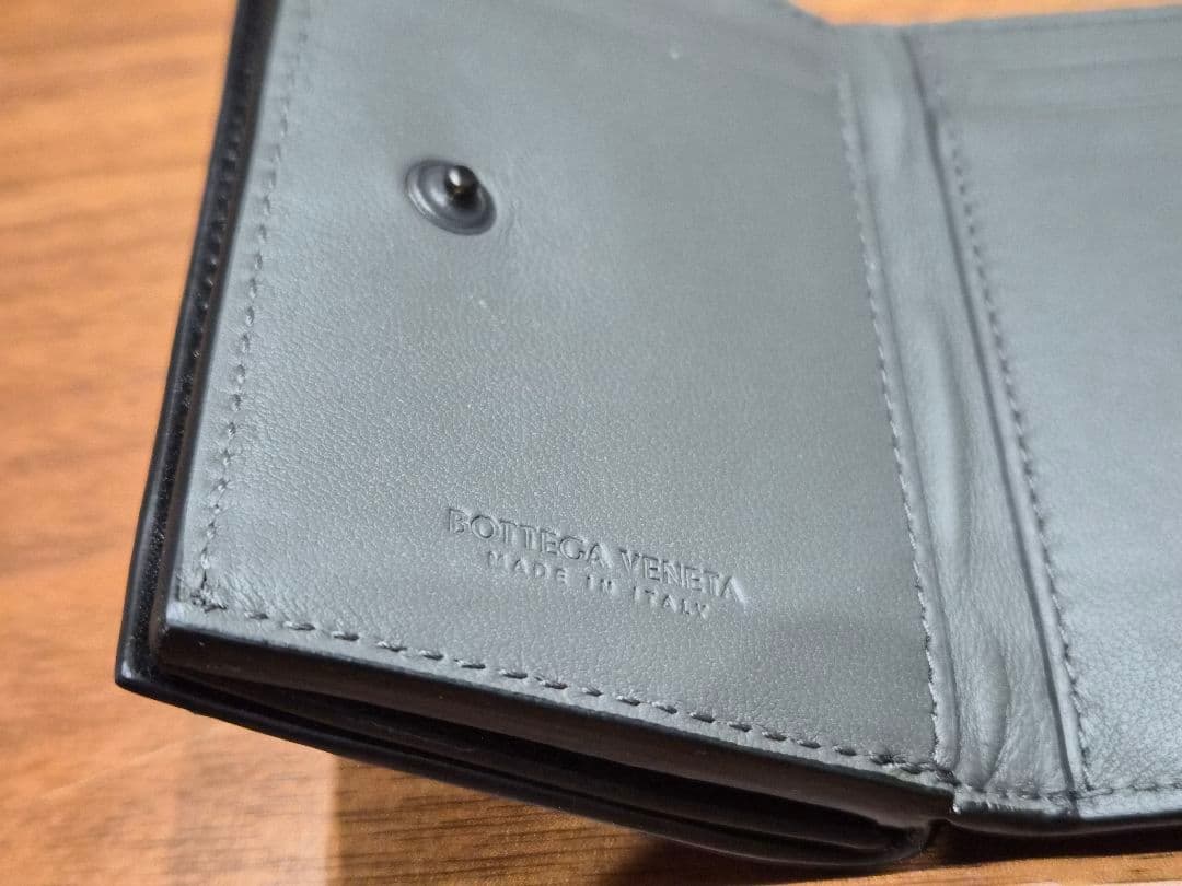 【極美品】ボッテガヴェネタ BOTTEGA VENETA 三つ折り財布 未使用品