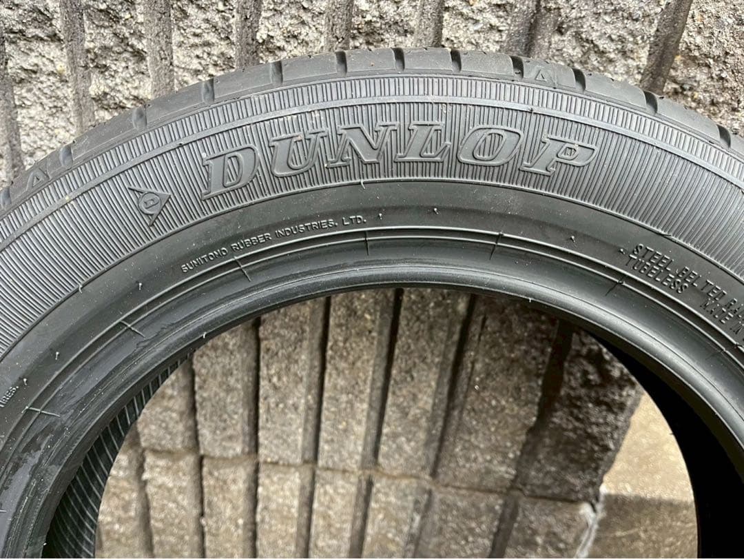 (未使用品)DUNLOP 14インチタイヤ　ノーマル