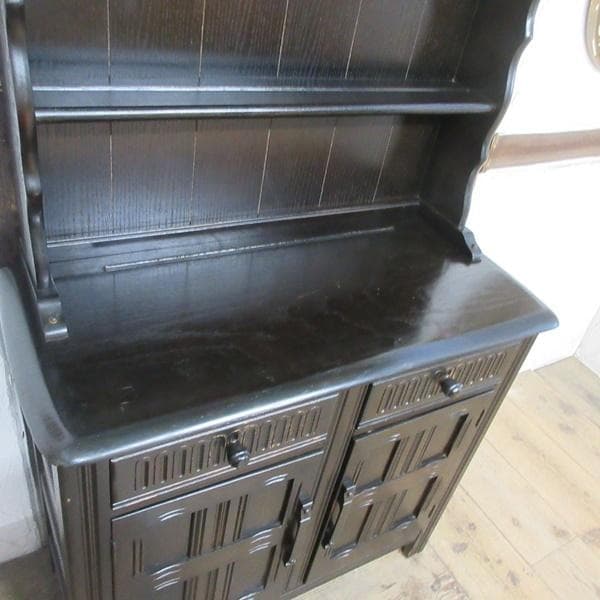 イギリス ヴィンテージ 家具 ドレッサー カップボード キャビネット 6736d