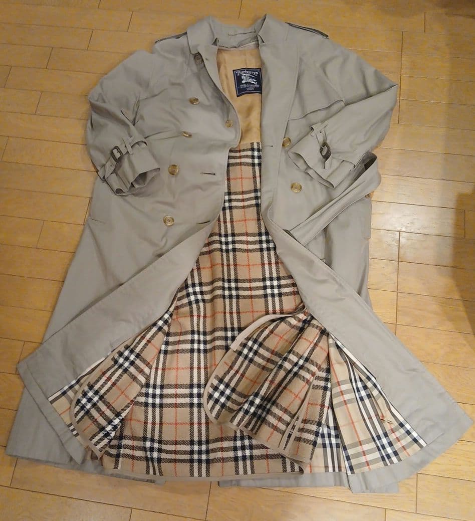 J*0様 BURBERRY トレンチコート ★ ヴィンテージ オールド バーバリ