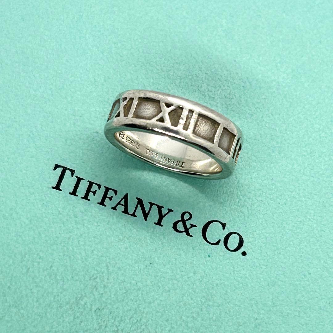 TIFFANY ティファニー アトラス リング SV925 13号 上品 定番