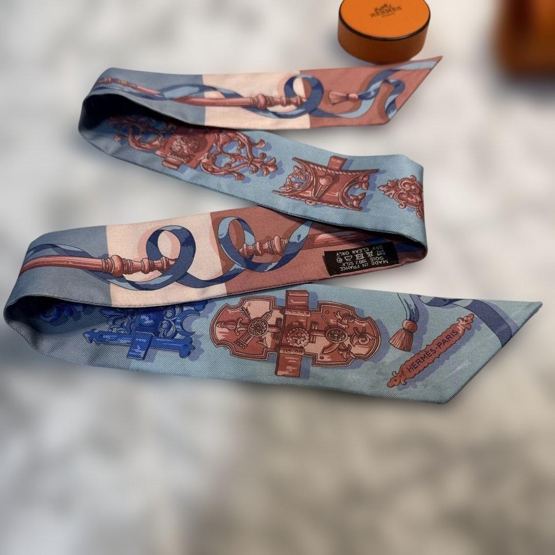 【リピート割】復刻人気❤︎HERMES エルメス　ツイリー　ランタン　くすみカラー