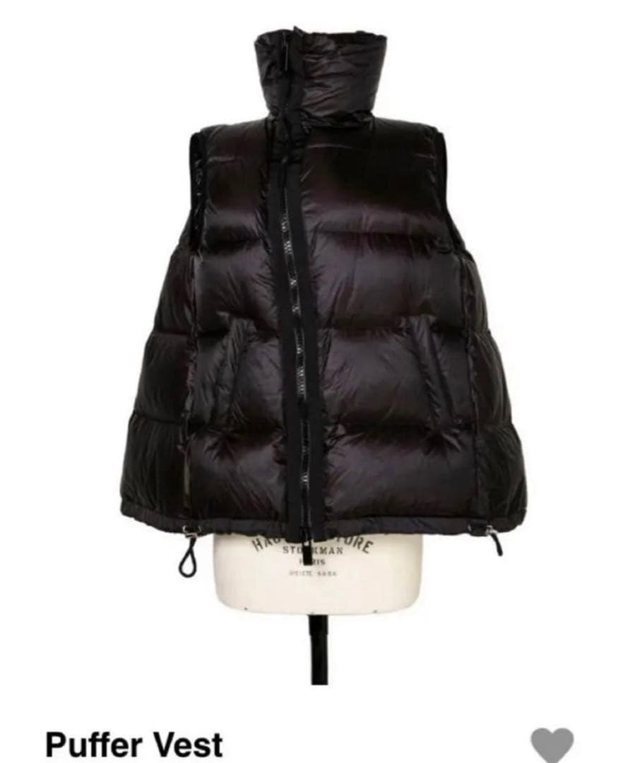 最終金額‼️☺︎sacaiサカイPuffer Vest ダウンベストサイズ1