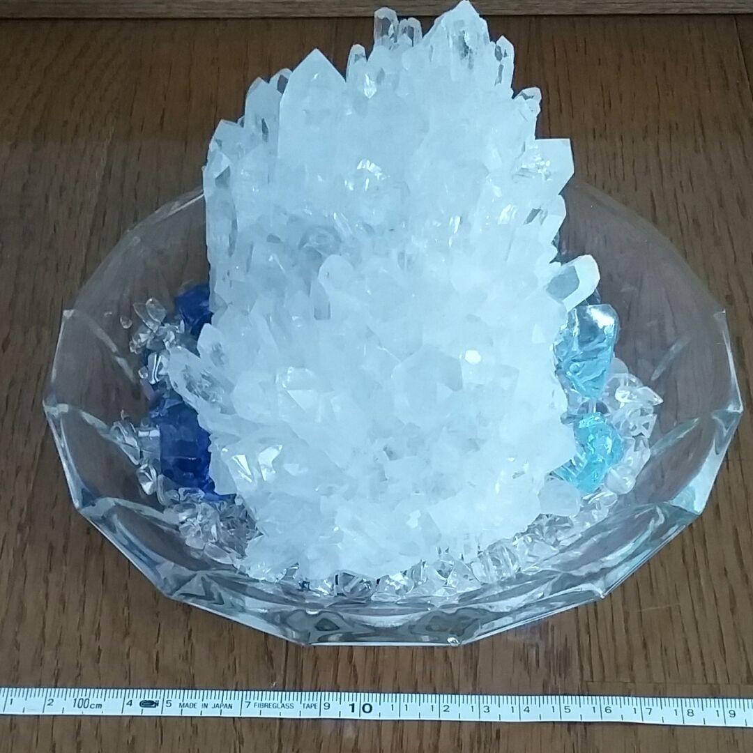 水晶　クラスター　中国産