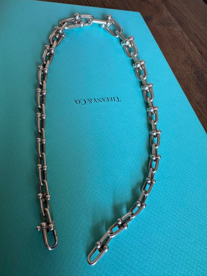 Tiffanyティファニー ハードウェア グラジュエイテッド リンク ネックレス