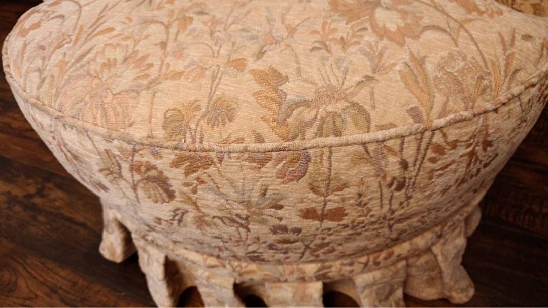 週末セール【新品・未使用】美品 横浜ダニエル ティファニーアームチェア 布張り