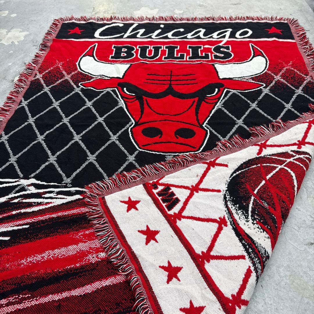 NBA シカゴブルズ　ブランケット　マルチカバー　ソファーカバー　148x111