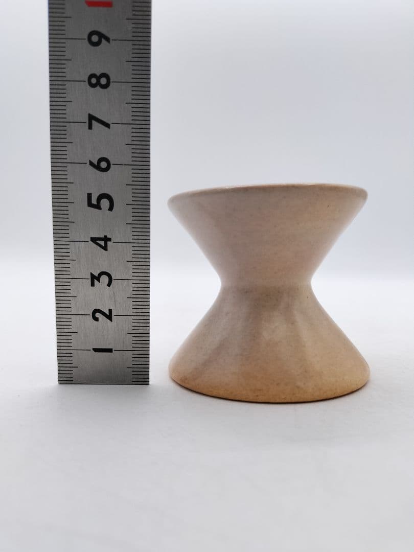 c811【新品・未使用】蓋置 萩焼 千切　坂倉新兵衛 木箱 茶道具