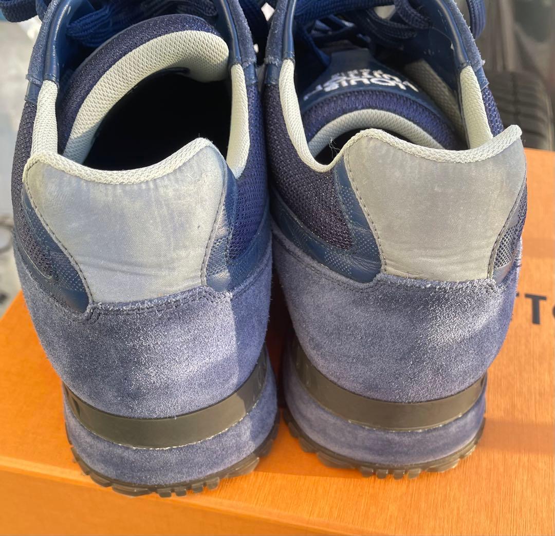 LOUIS VUITTON ネイビー スニーカー