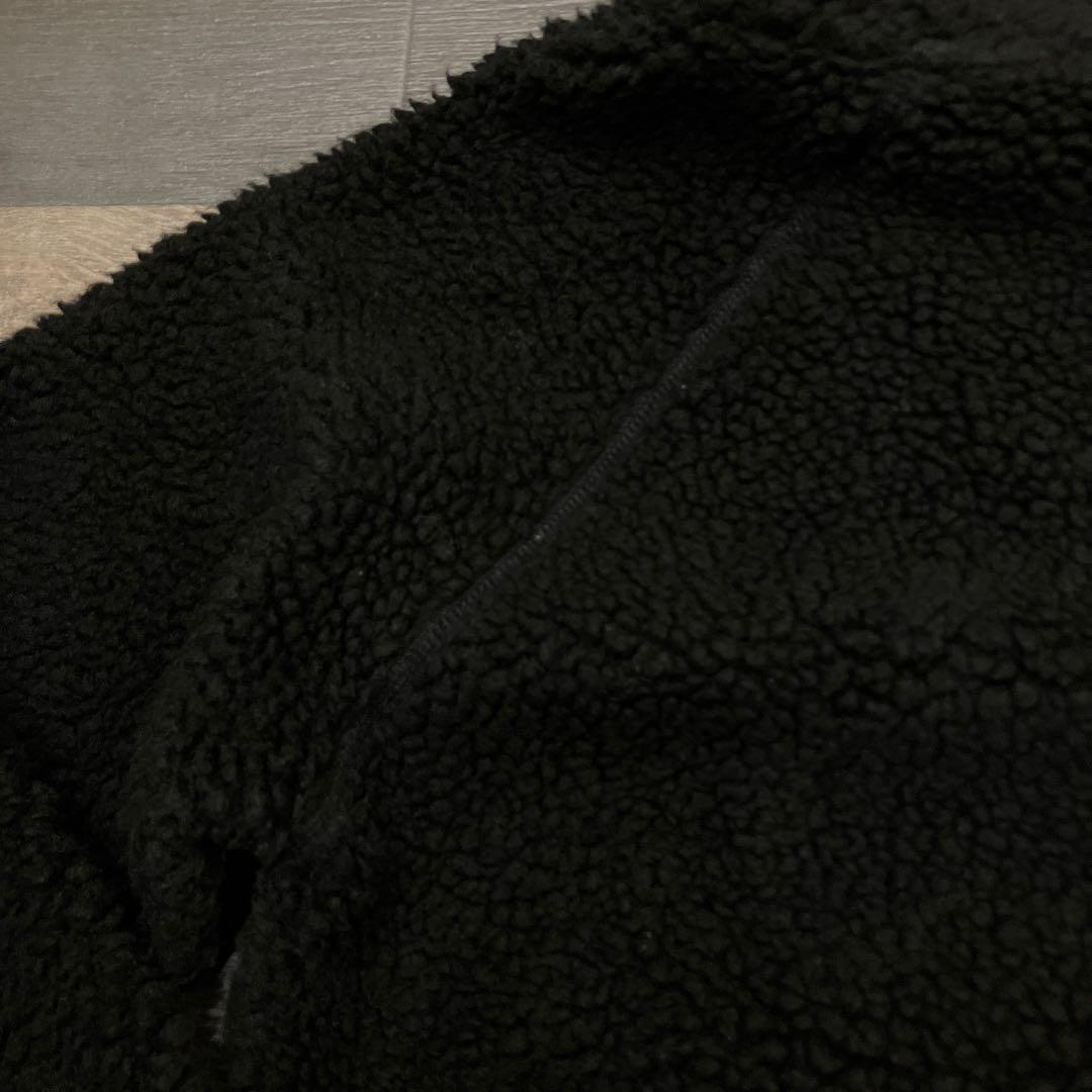 【Gymphlex】ジムフレックス　くるみボタン ボアフード ジャケット