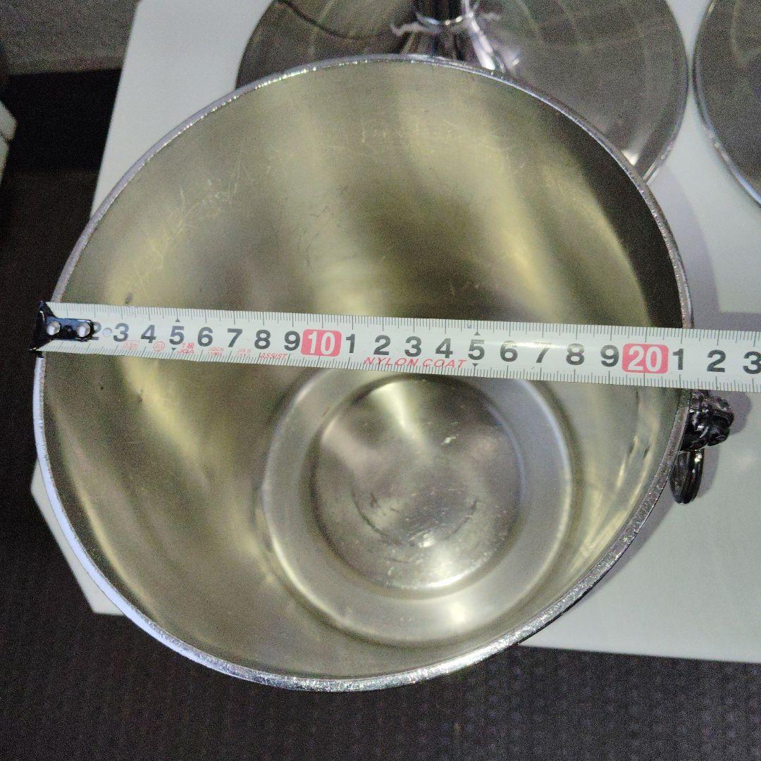 値下げ　ステンレス製シングルボトルワインバケットスタンド