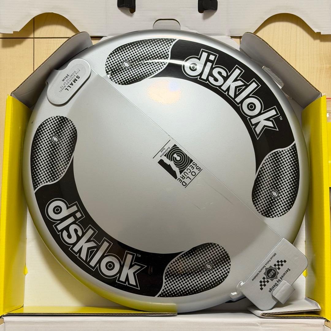 【美品・送料無料】Disklok ディスクロック Sサイズ ステアリングロック
