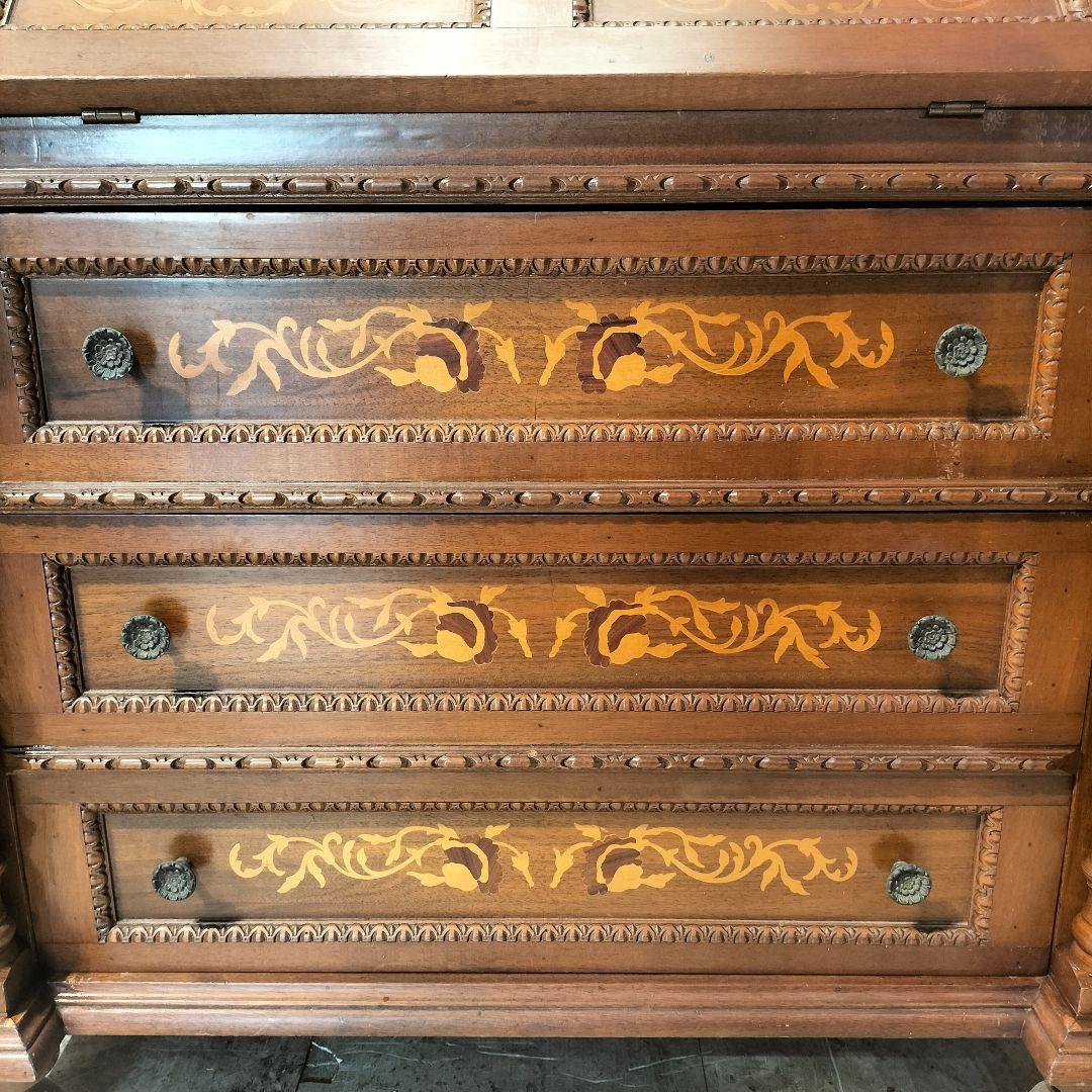 M♦象嵌　ライティングビューロー デスク