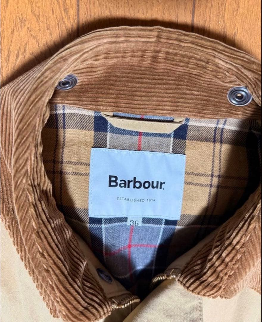 Barbour 36バブアーrelume別注 BURGHLEY COAT