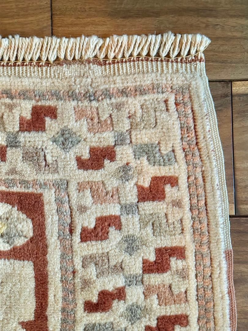 トライバルラグ　ヴィンテージラグ　コーカサス　アゼルバイジャン　クルド族　美品