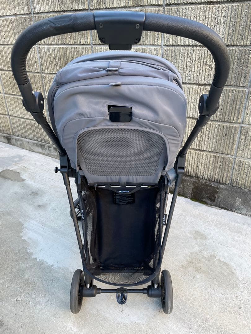 Cybex melio サイベックス メリオ カーボン グレー レインカバー付き