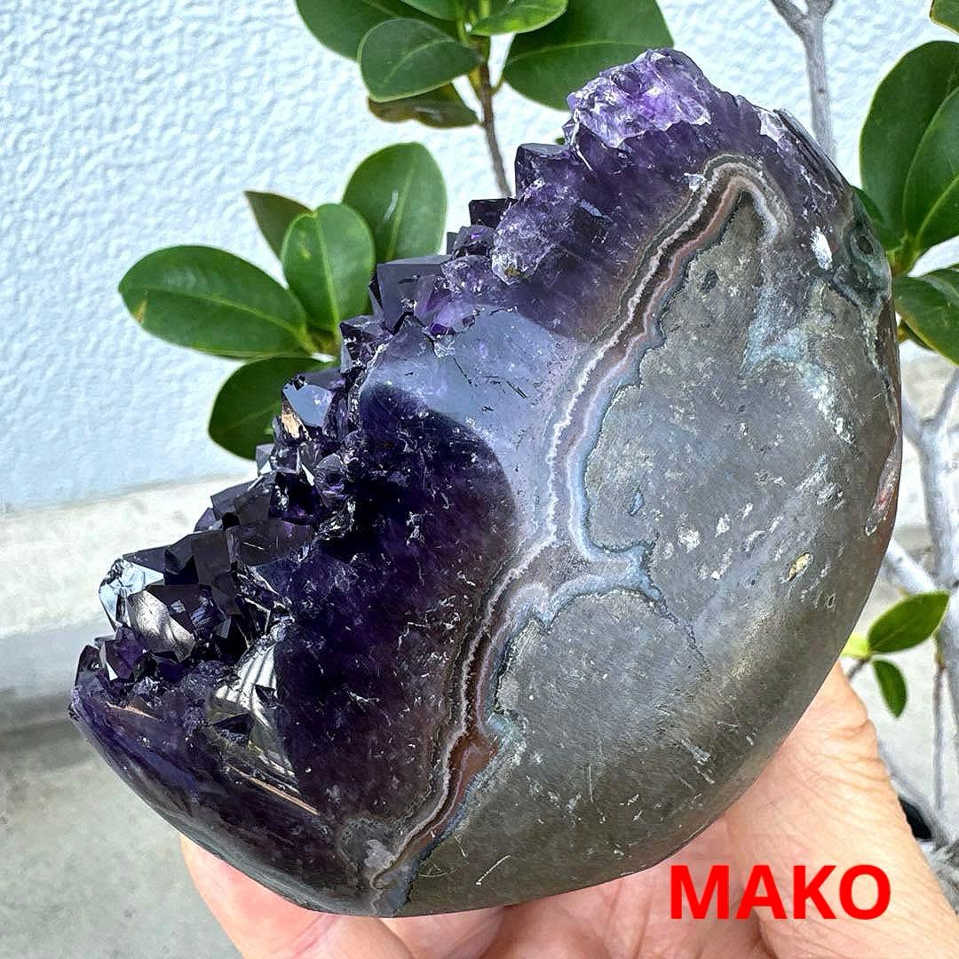 M1704☆アメジストクラスター550g☆ウルグアイ産☆天然石☆N50507-A