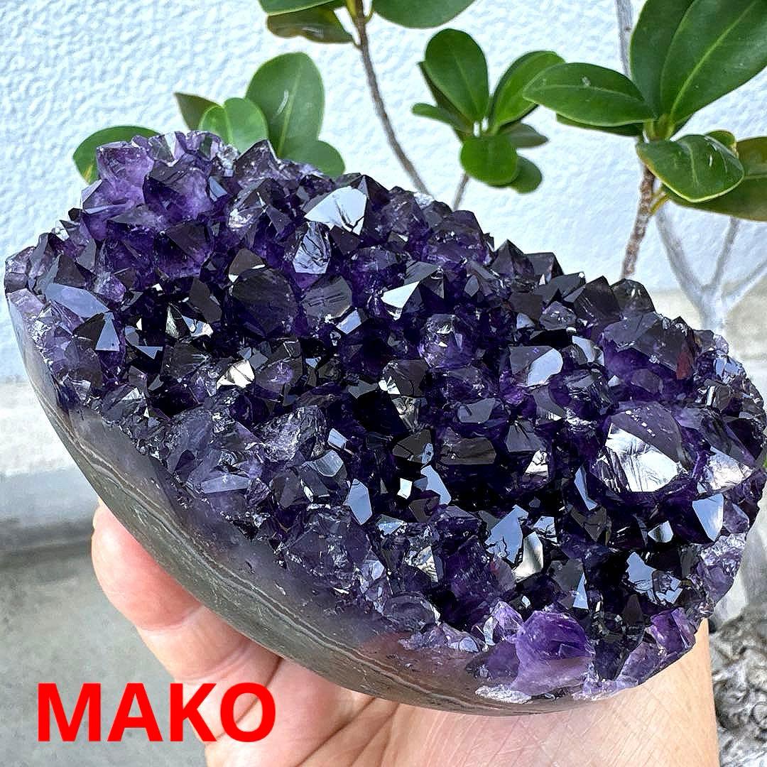 M1704☆アメジストクラスター550g☆ウルグアイ産☆天然石☆N50507-A