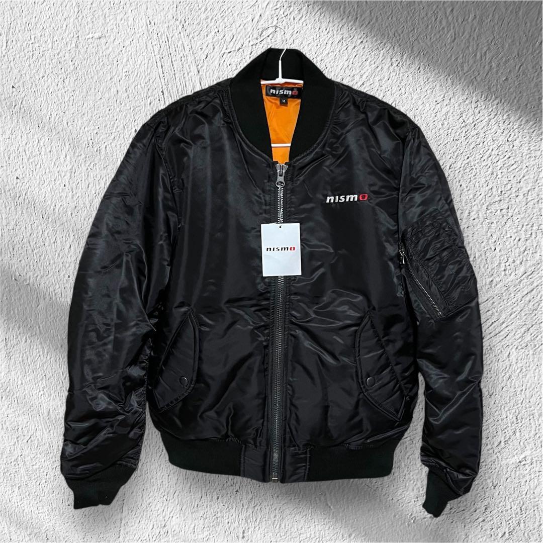 新品 nismo MA-1フライト ジャケット ブラック M ニスモ
