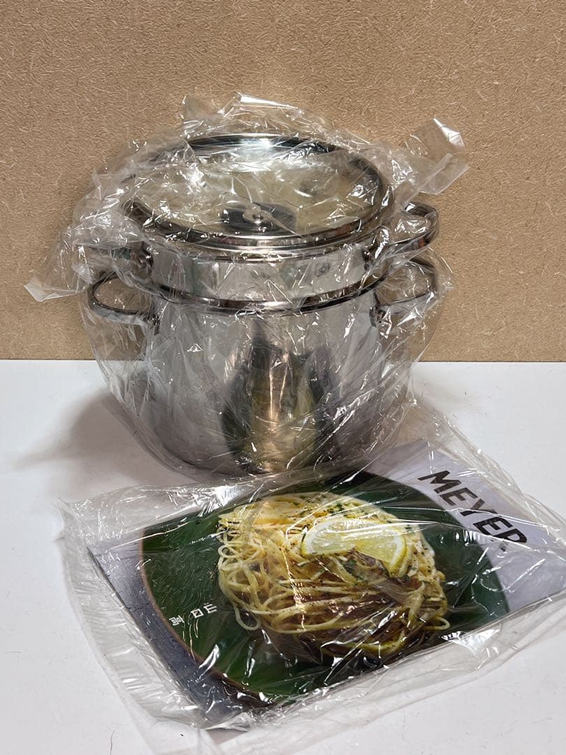 MEYER ステンレス鍋 麺'S ポット 20CM ガス IH対応 パスタセット