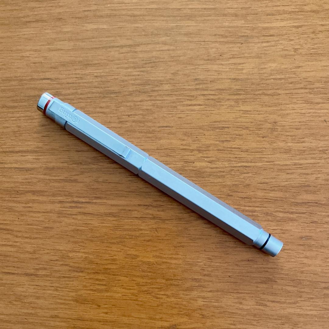 《稀少・廃盤》ロットリング ニュートン ローラーボール シルバー