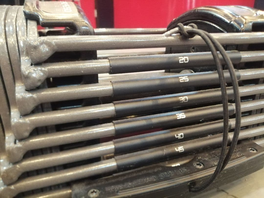 正規品 箱あり パワーブロック ダンベルセット (片方約23kg) ③分の②