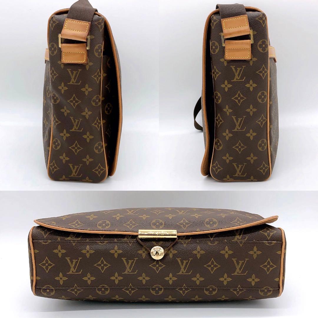 【LOUIS VUITTON】アベス　メッセンジャーバッグ　モノグラム　A4