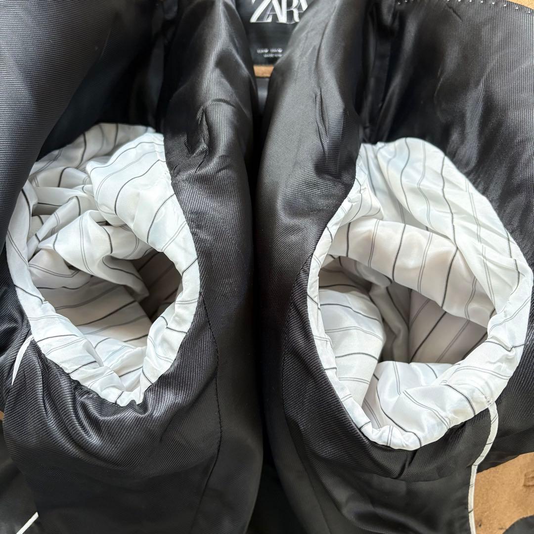 【新品未使用タグ付き】ZARA チェスターコート サイズ　キャメル