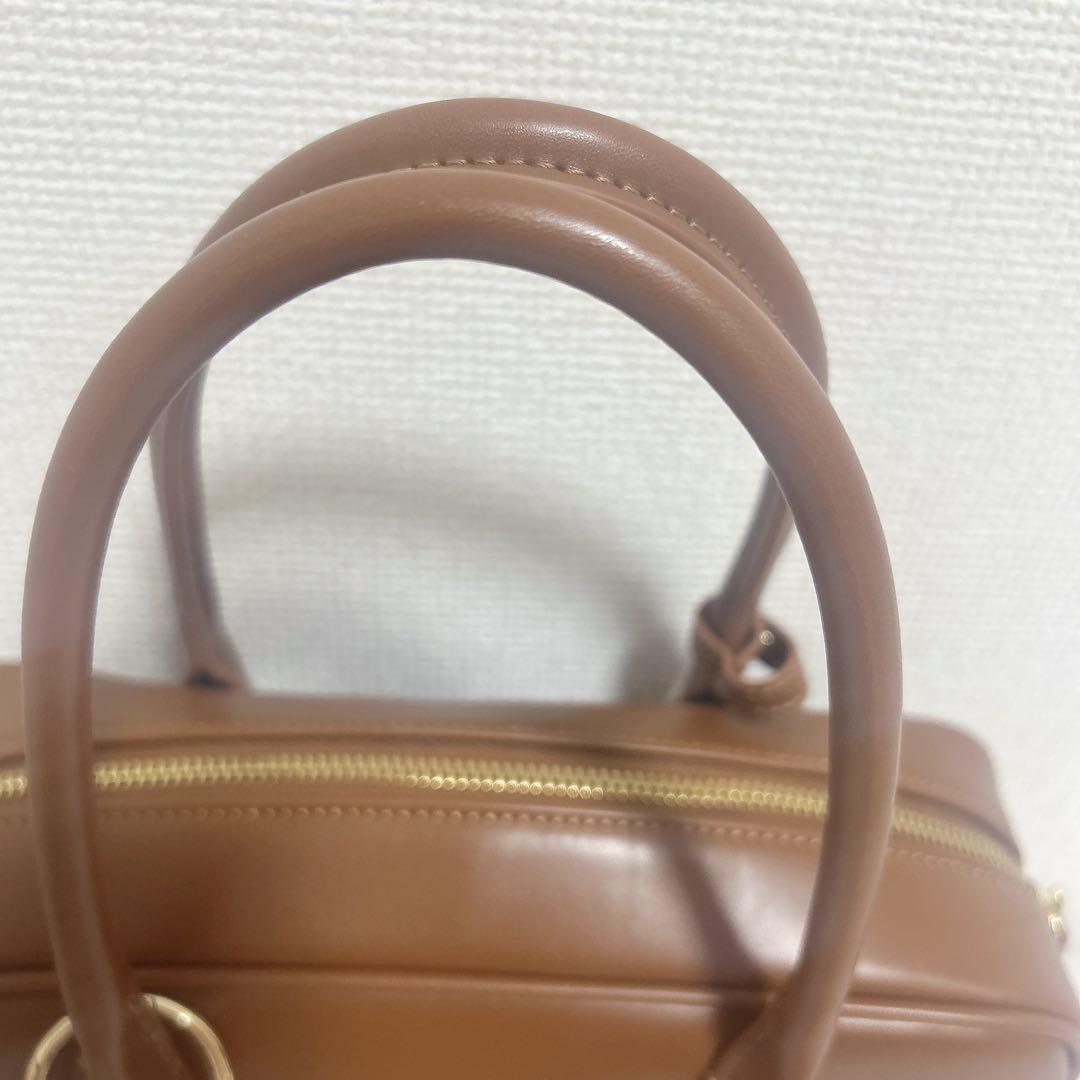 スナイデル　エンボスロゴボストンバッグ