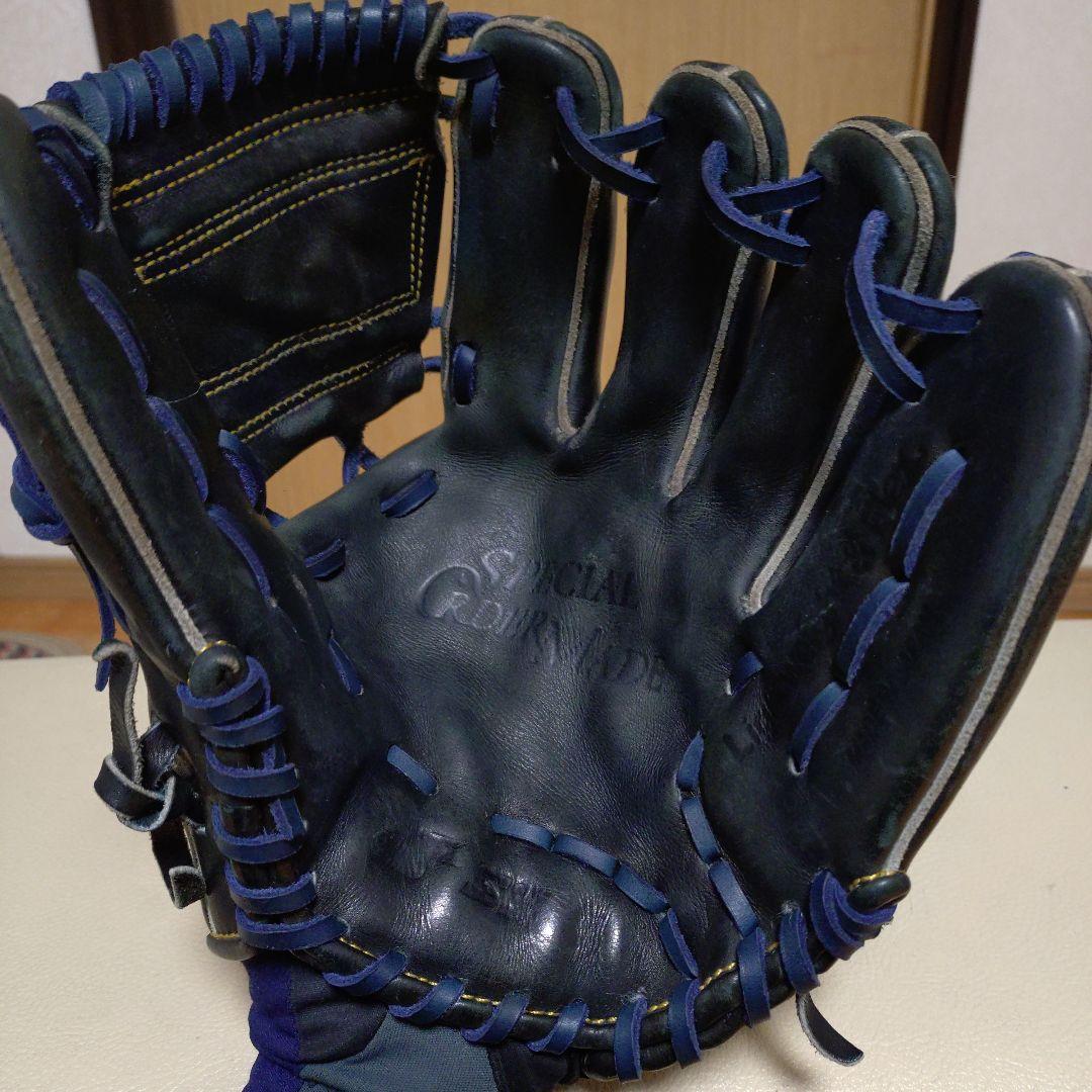 SSK　スペシャルオーダーメイド　立浪モデル　一般軟式用グローブ　レース交換