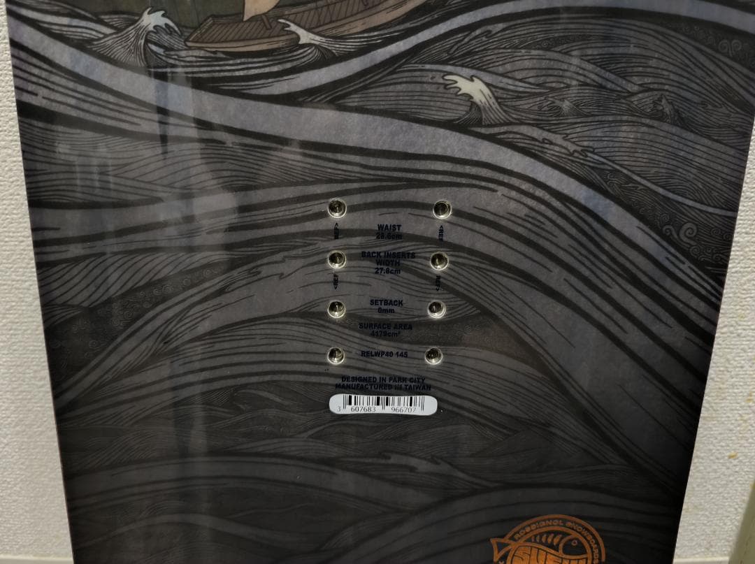 ★☆中古美品！ Rossignol　XV SUSHI スノーボード 145cm