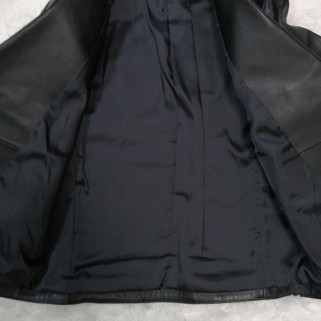 【極美品】UNITED ARROWS 本革ダブルライダースジャケット 牛革 M
