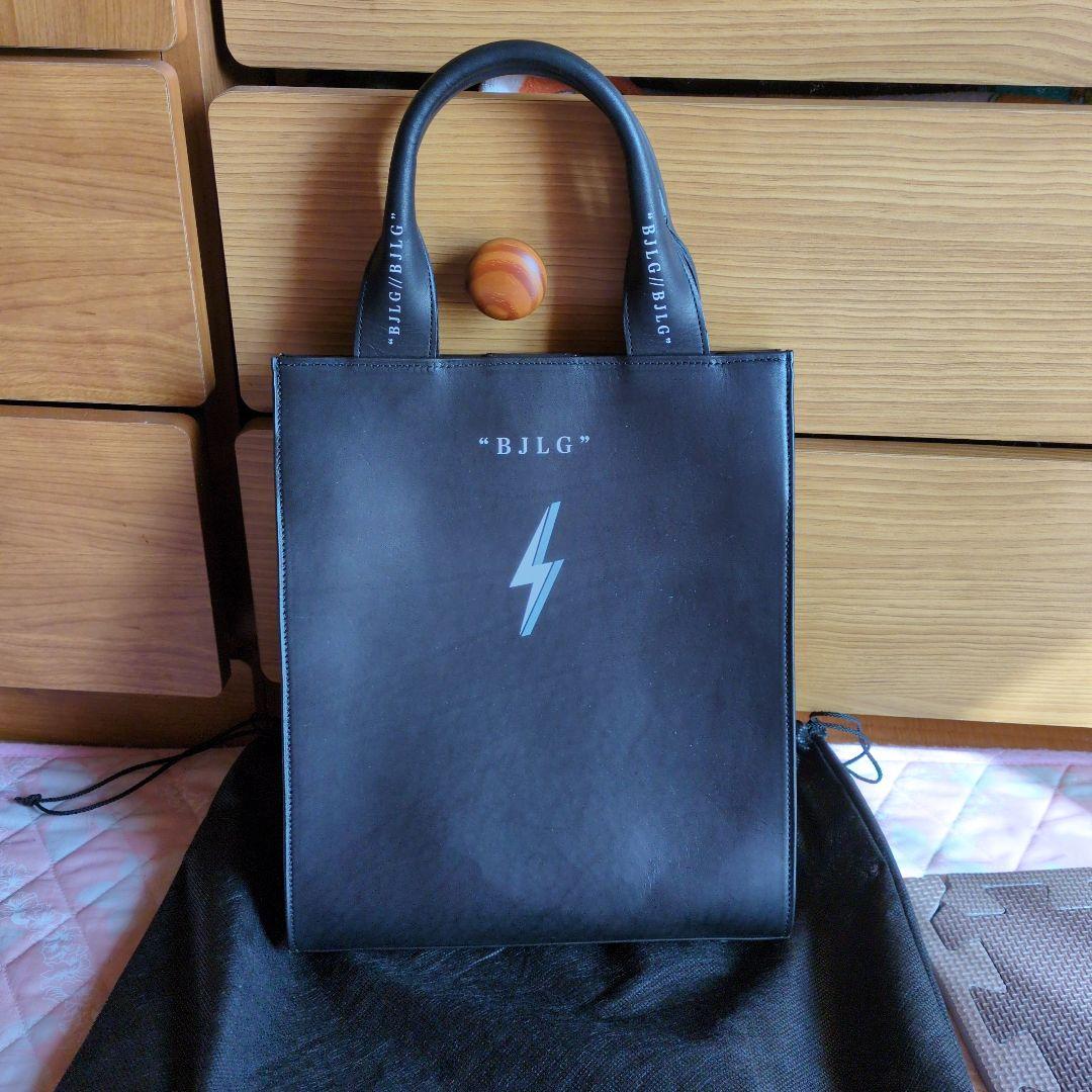 葵です　bajolugoバジョルゴ　トートバッグレザー　ブラック