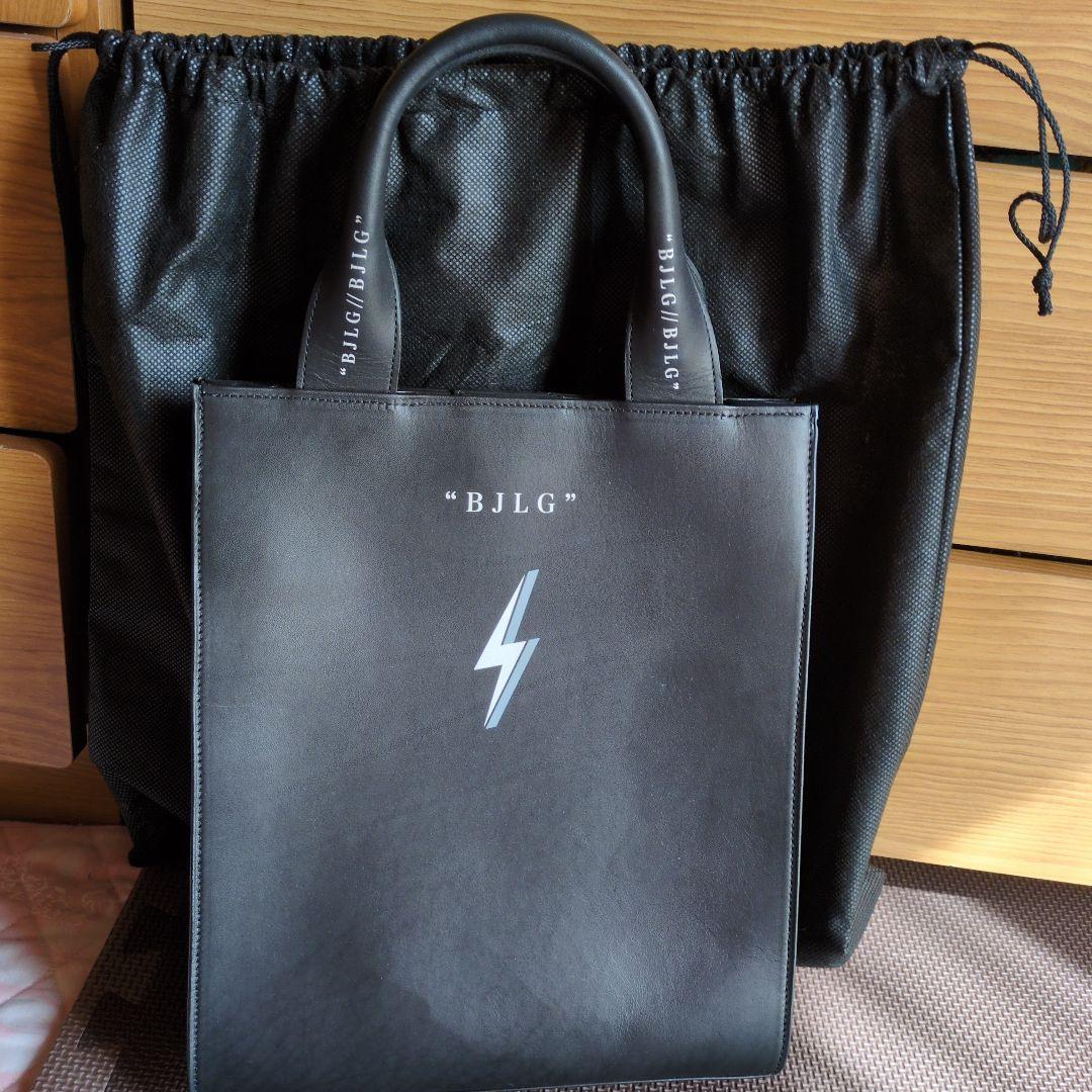 葵です　bajolugoバジョルゴ　トートバッグレザー　ブラック