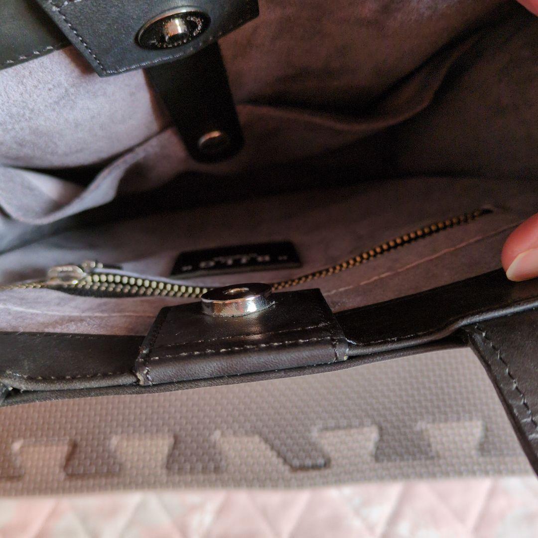 葵です　bajolugoバジョルゴ　トートバッグレザー　ブラック