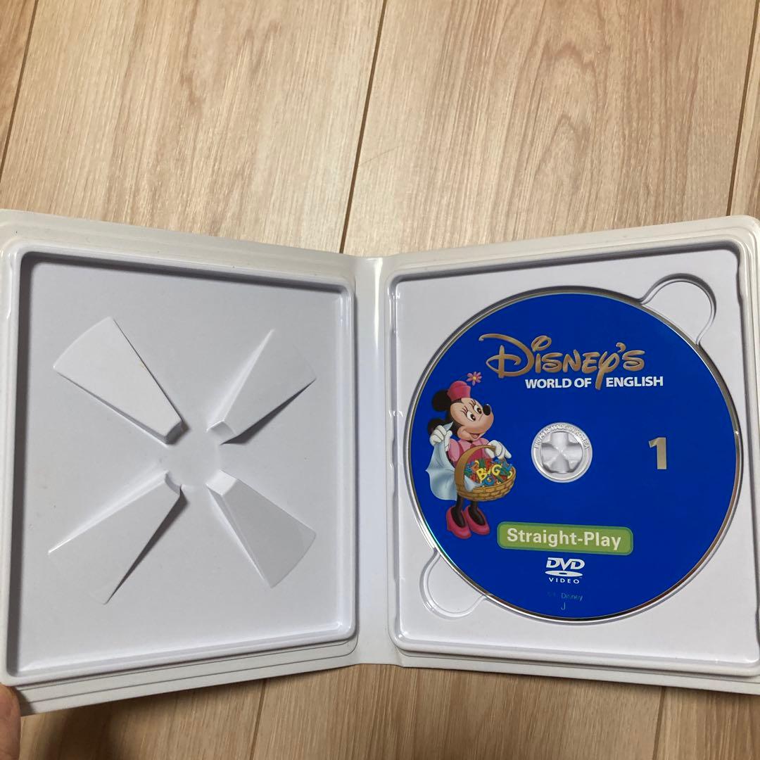 DWE英語ディズニーストレートプレイDVD12枚+絵本12冊