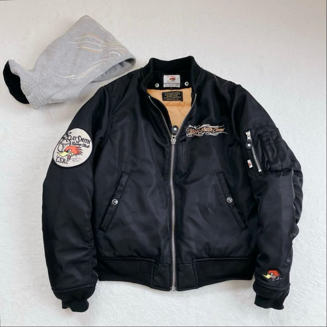 最終価格‼️ クレイスミス　MA-1　ジャケット　フライトジャケット　L