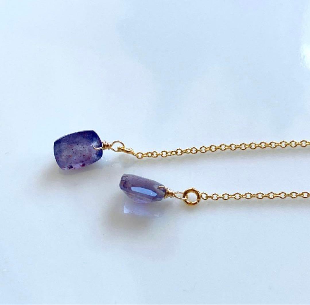 クーロ◆高品質✧アフガナイトアメリカンピアス✧silver925