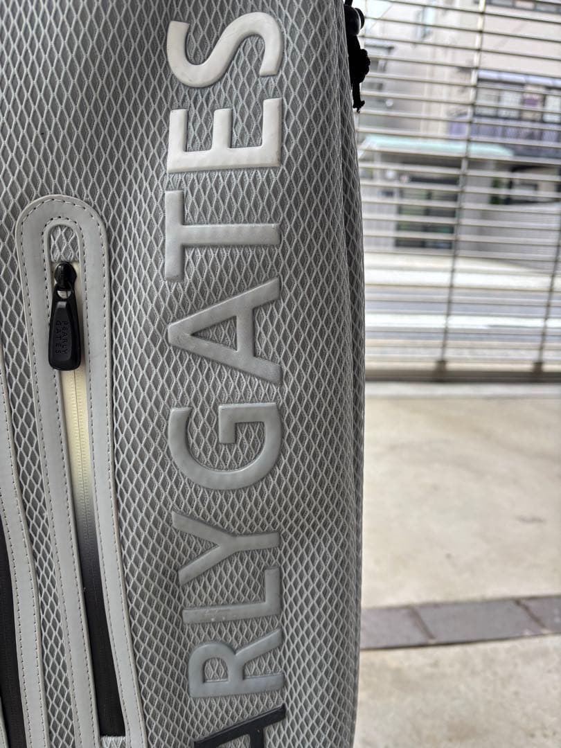 PEARLY GATES メッシュキャディバッグ グレー