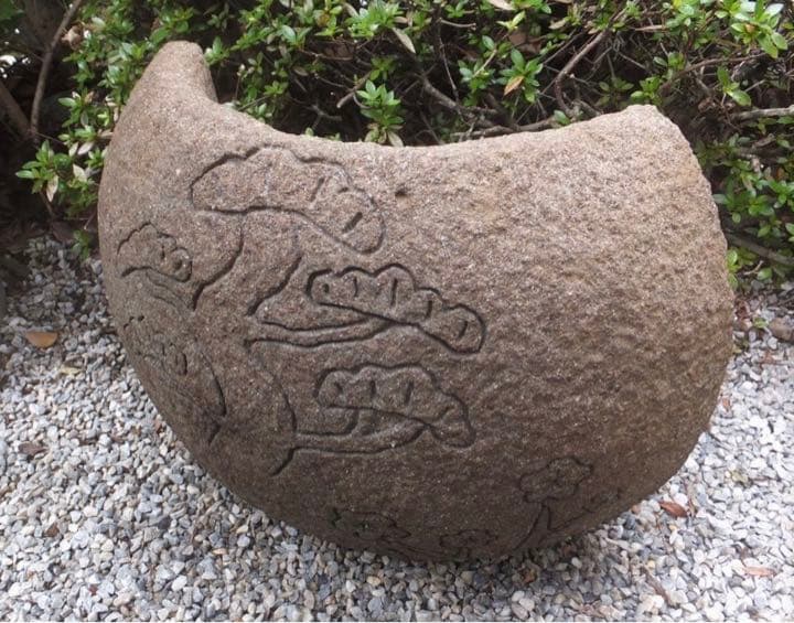 【オブジェ・飾り石・松竹梅・縁起物】造園水石飾り石ガーデニング箱庭