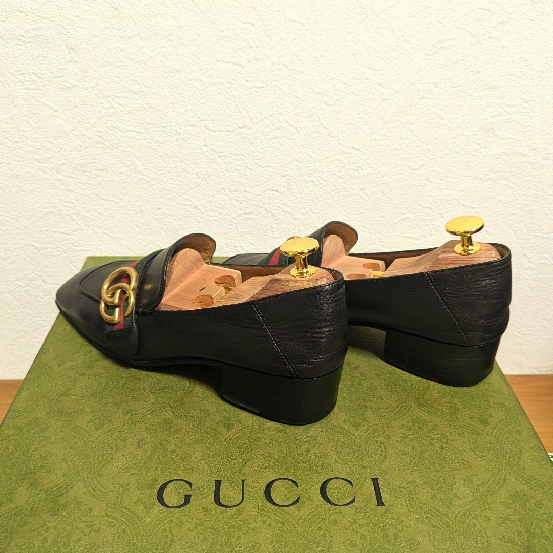 GUCCI　パンプス　マーモント　黒　35 1/2